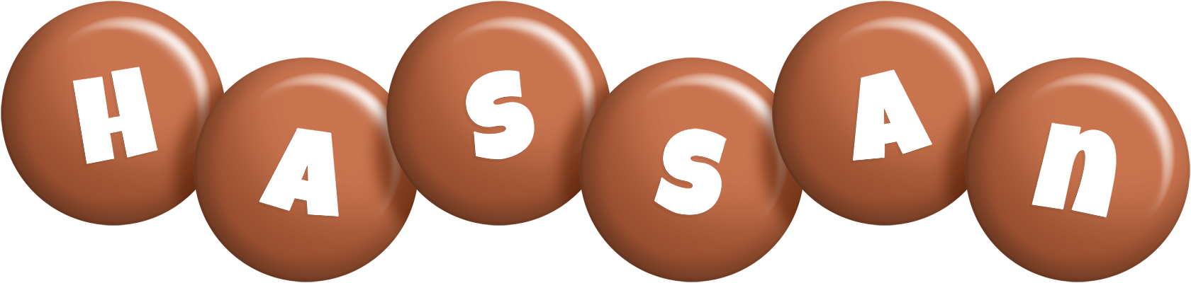 Hassan candy-brown logo