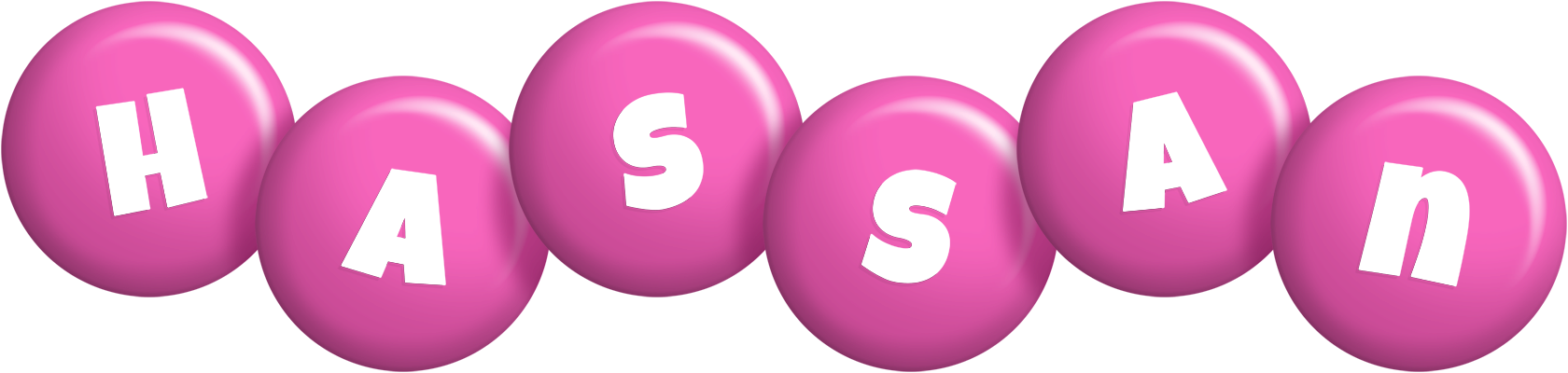 Hassan candy-pink logo