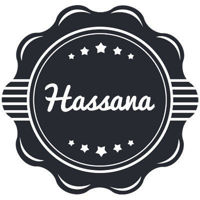 Hassana badge logo
