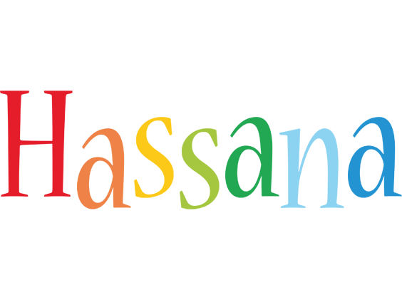 Hassana birthday logo
