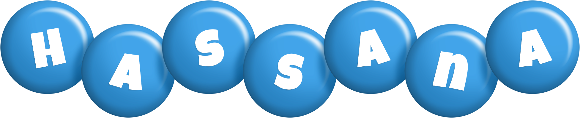 Hassana candy-blue logo
