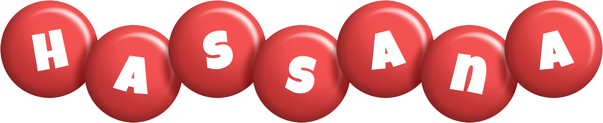 Hassana candy-red logo