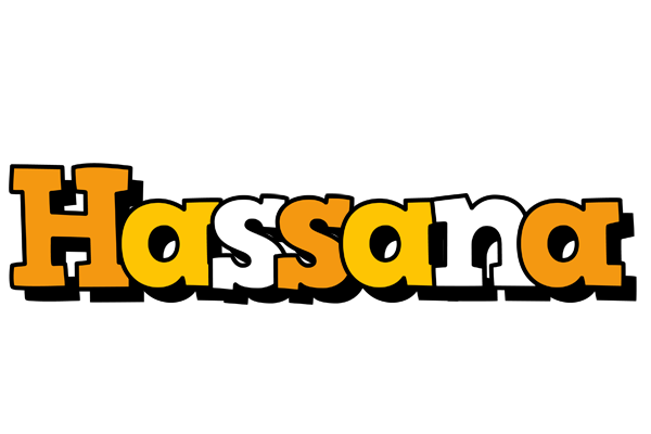 Hassana cartoon logo
