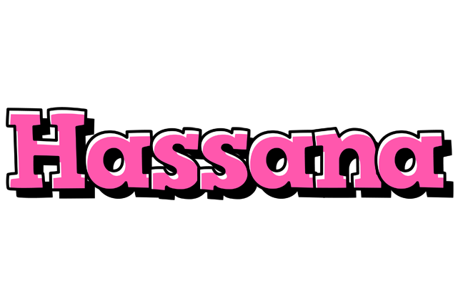 Hassana girlish logo