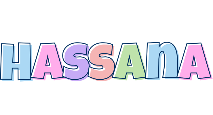 Hassana pastel logo