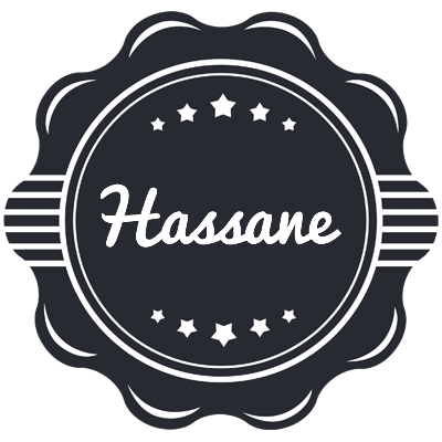 Hassane badge logo