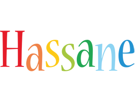 Hassane birthday logo