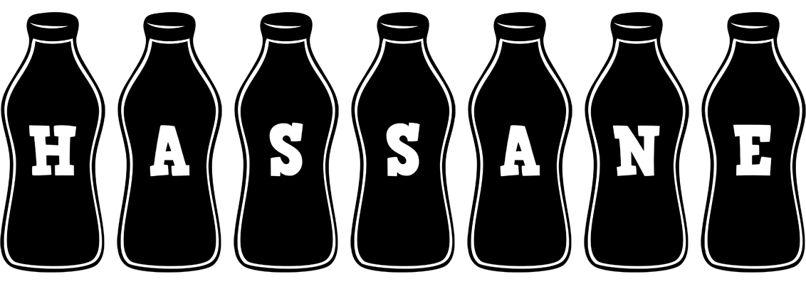 Hassane bottle logo