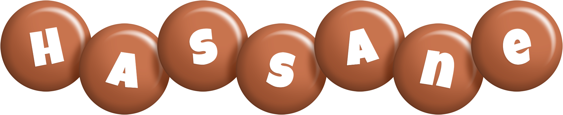 Hassane candy-brown logo