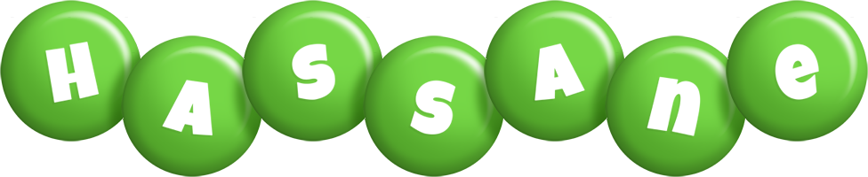 Hassane candy-green logo