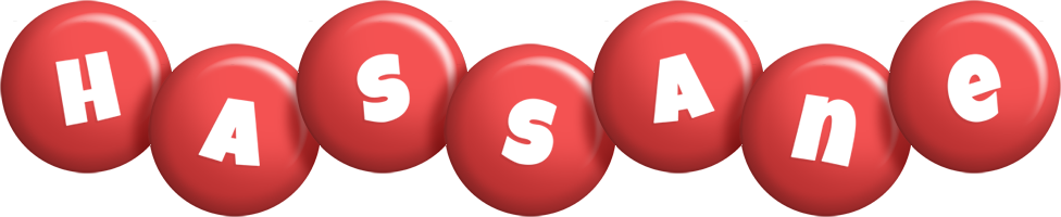 Hassane candy-red logo