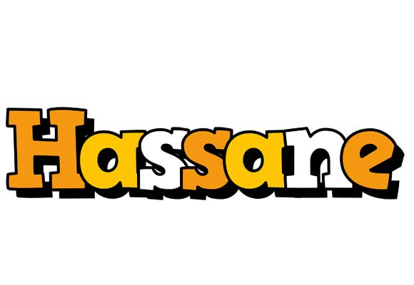Hassane cartoon logo