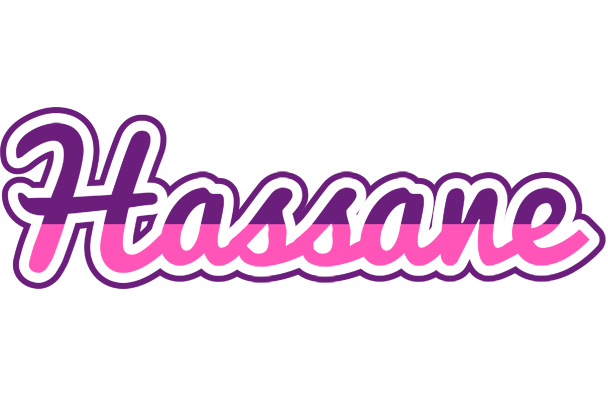 Hassane cheerful logo