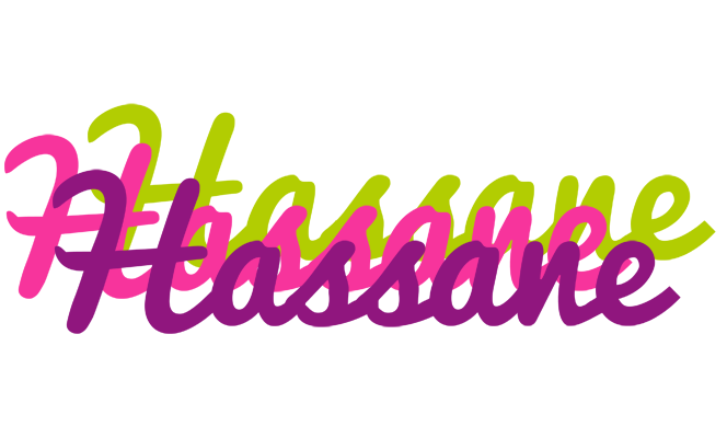 Hassane flowers logo
