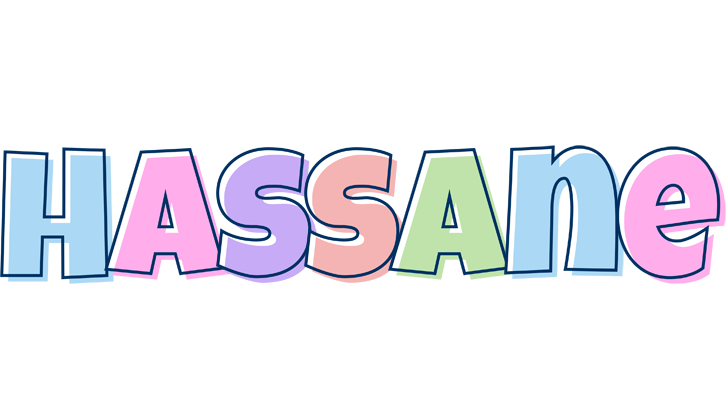 Hassane pastel logo