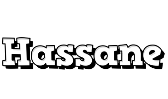 Hassane snowing logo