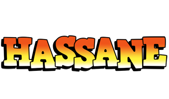 Hassane sunset logo