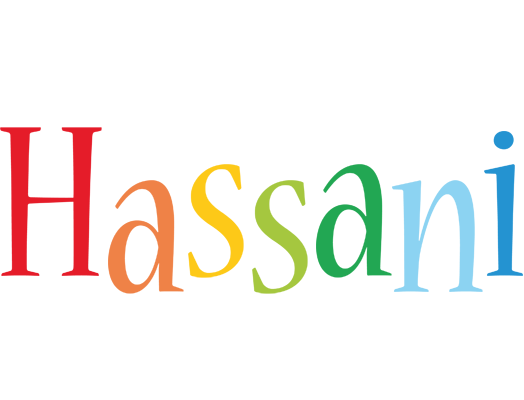 Hassani birthday logo