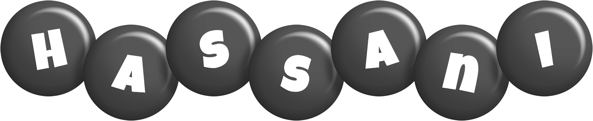 Hassani candy-black logo