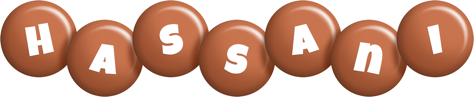 Hassani candy-brown logo