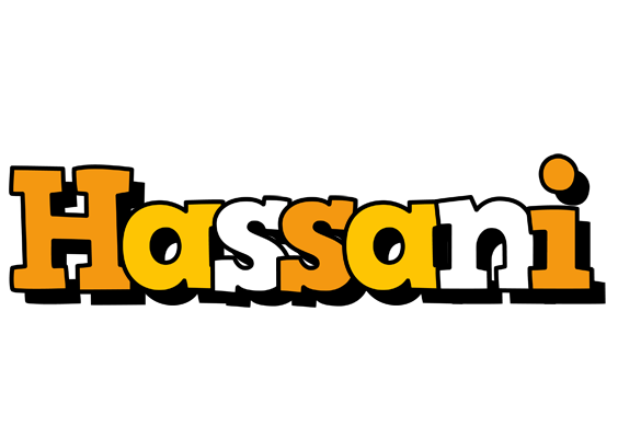 Hassani cartoon logo