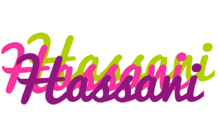 Hassani flowers logo