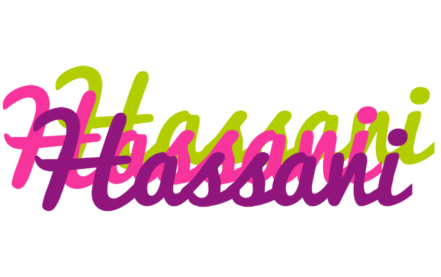 Hassani flowers logo