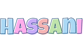 Hassani pastel logo