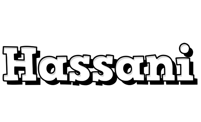 Hassani snowing logo
