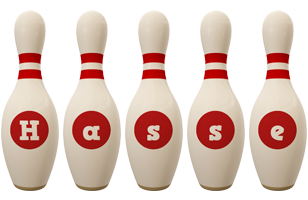 Hasse bowling-pin logo