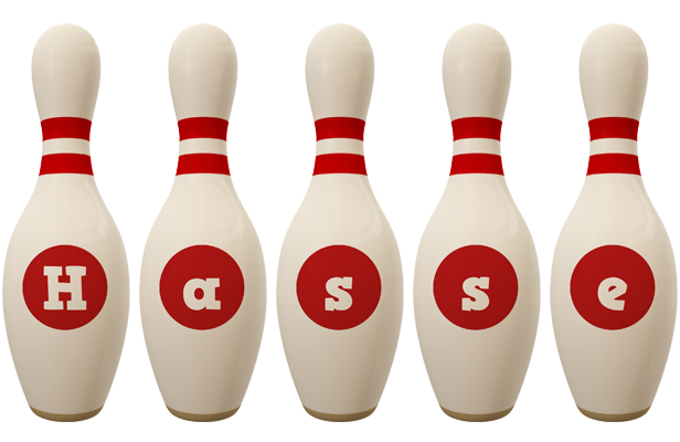 Hasse bowling-pin logo