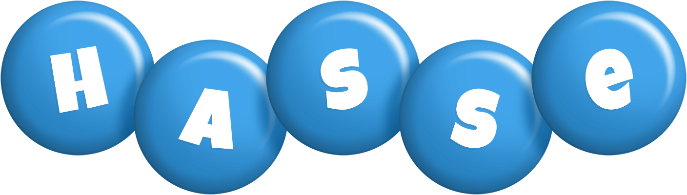 Hasse candy-blue logo