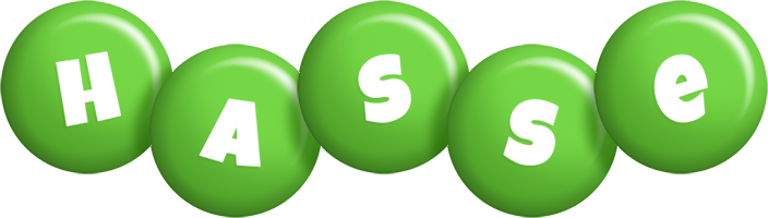 Hasse candy-green logo