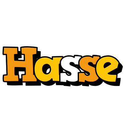 Hasse cartoon logo