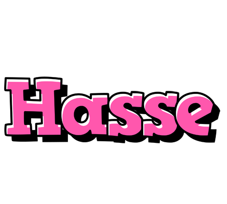 Hasse girlish logo