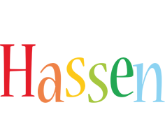 Hassen birthday logo