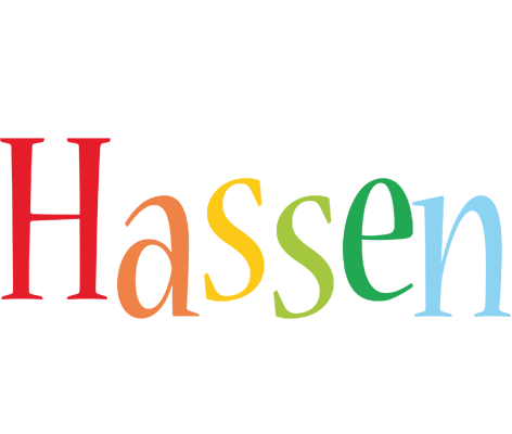 Hassen birthday logo