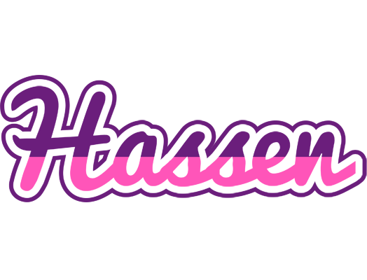 Hassen cheerful logo