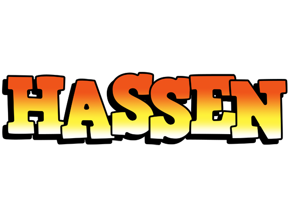 Hassen sunset logo