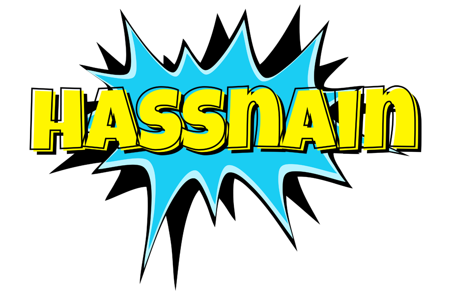 Hassnain amazing logo