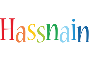 Hassnain birthday logo