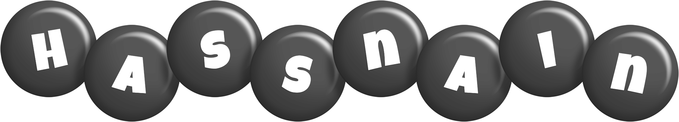 Hassnain candy-black logo