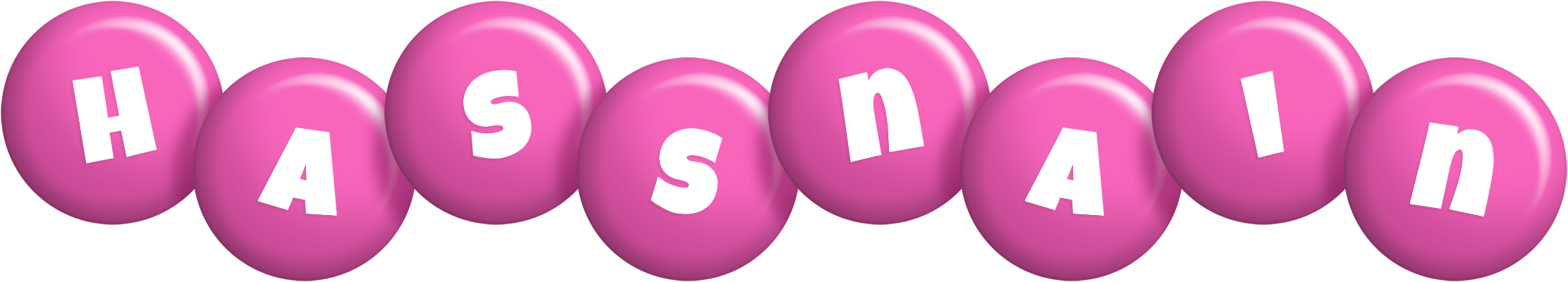 Hassnain candy-pink logo