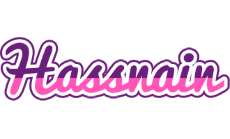 Hassnain cheerful logo