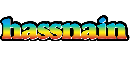 Hassnain color logo