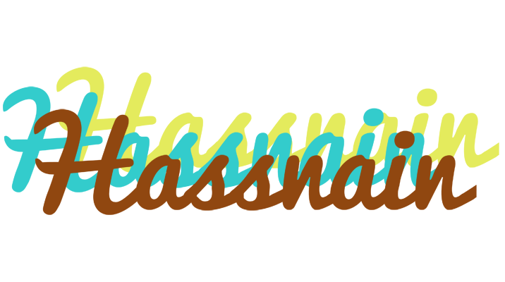Hassnain cupcake logo