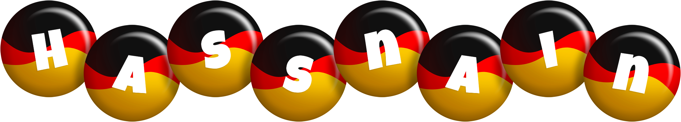 Hassnain german logo