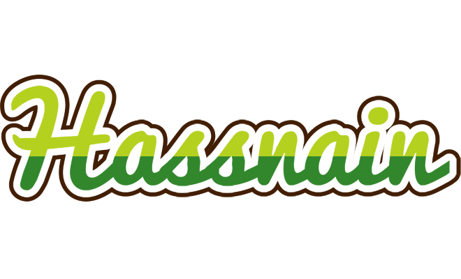 Hassnain golfing logo