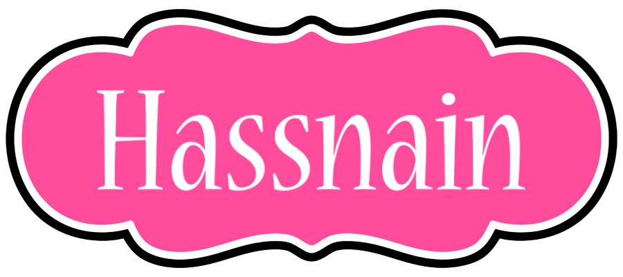 Hassnain invitation logo