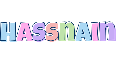 Hassnain pastel logo